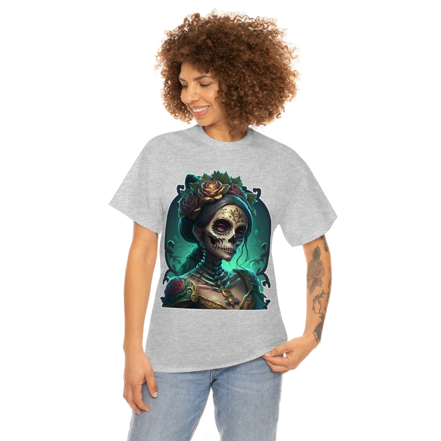 Day Of the Dead - Sea Witch - Unisex Heavy Cotton Tee 34042