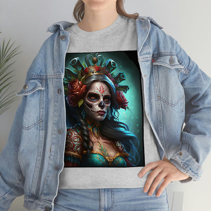 Day Of the Dead - Queen of the Crypt - Unisex Heavy Cotton Tee 34021