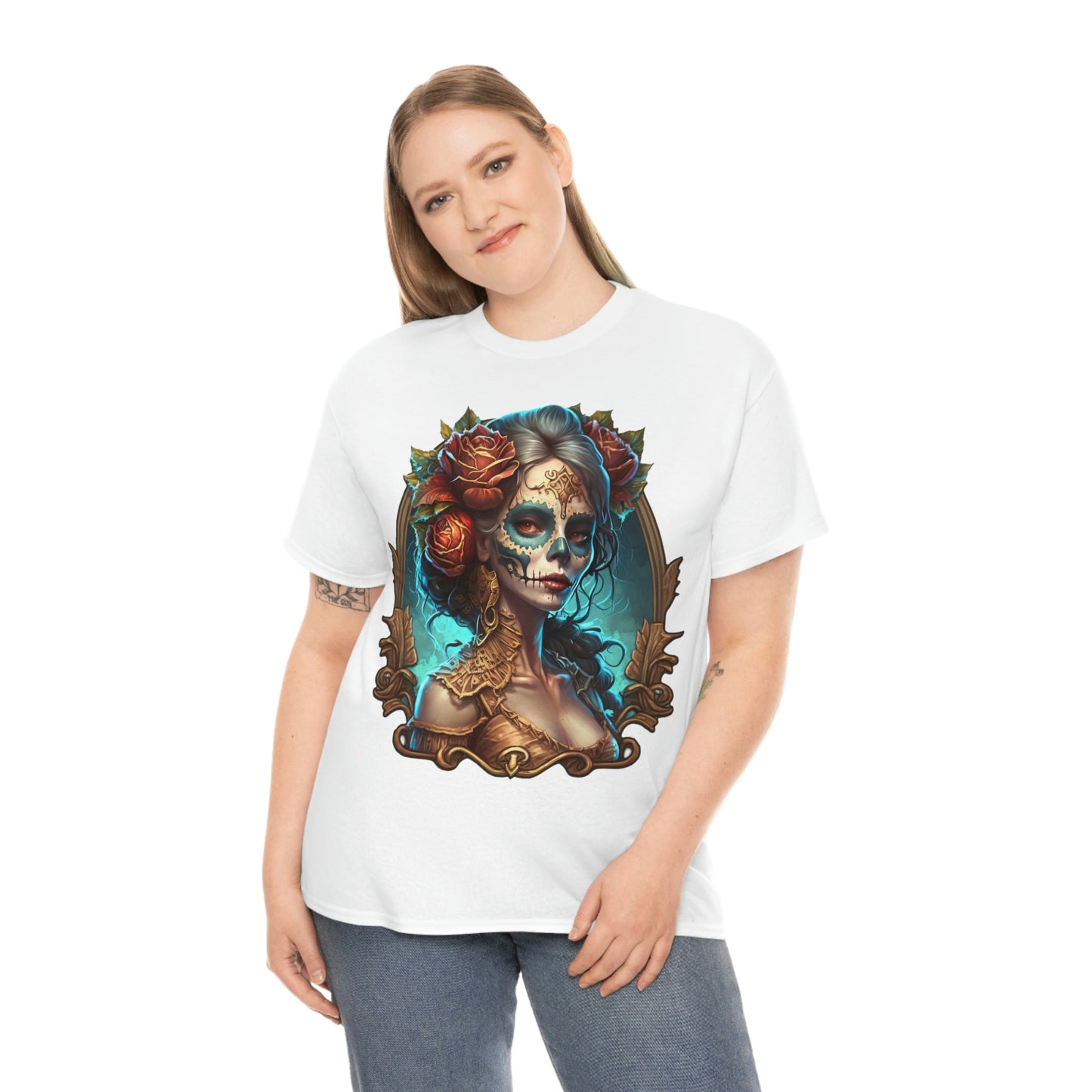 Day Of the Dead - Madam Death - Unisex Heavy Cotton Tee 34020