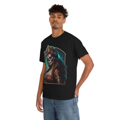 Day Of the Dead - Lady  Maria - Unisex Heavy Cotton Tee 34038