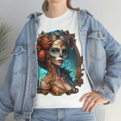 Day Of the Dead - Madam Death - Unisex Heavy Cotton Tee 34020