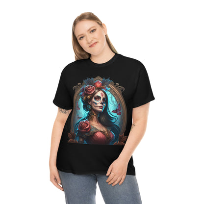 Day Of the Dead - Butterflies - Unisex Heavy Cotton Tee 34043