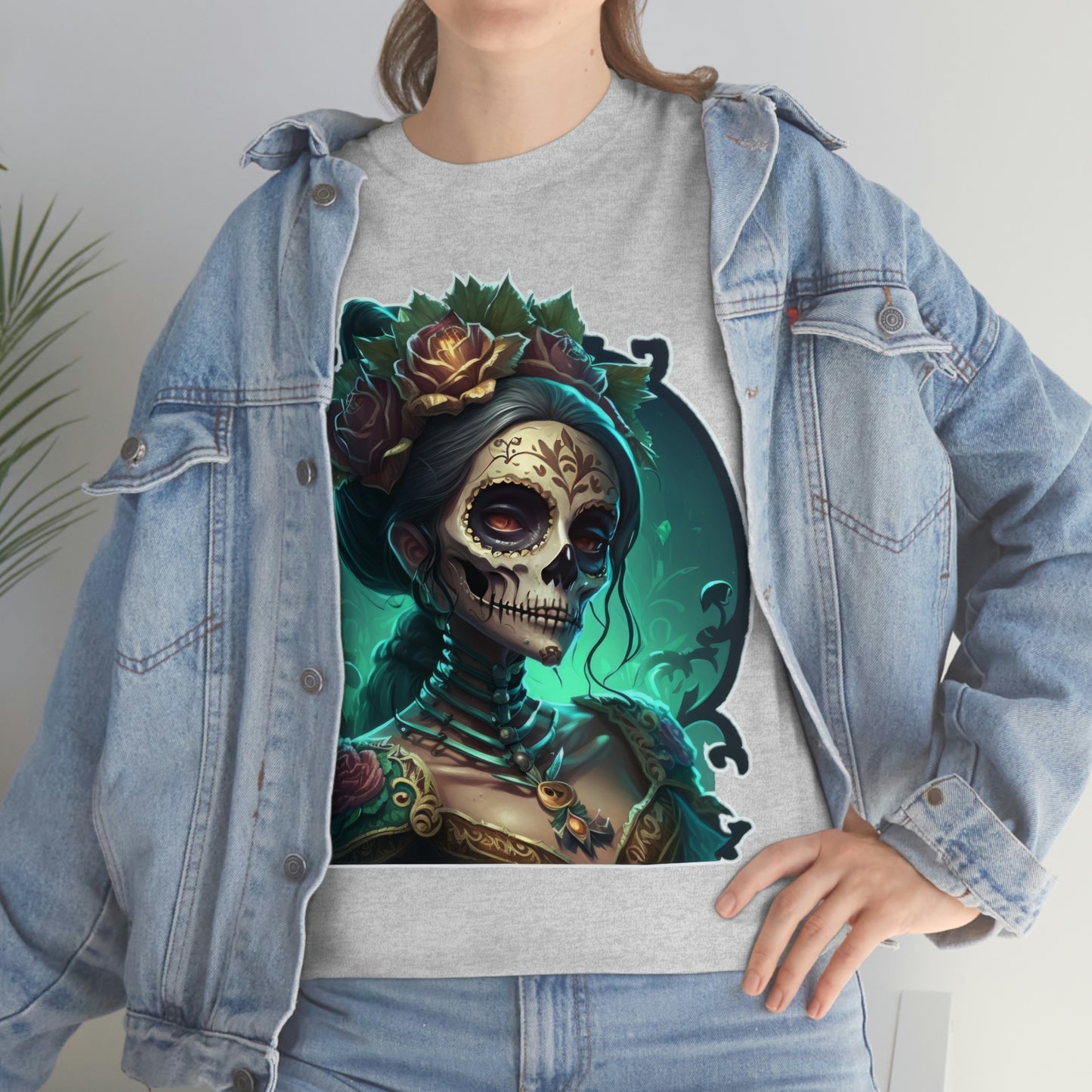 Day Of the Dead - Sea Witch - Unisex Heavy Cotton Tee 34042