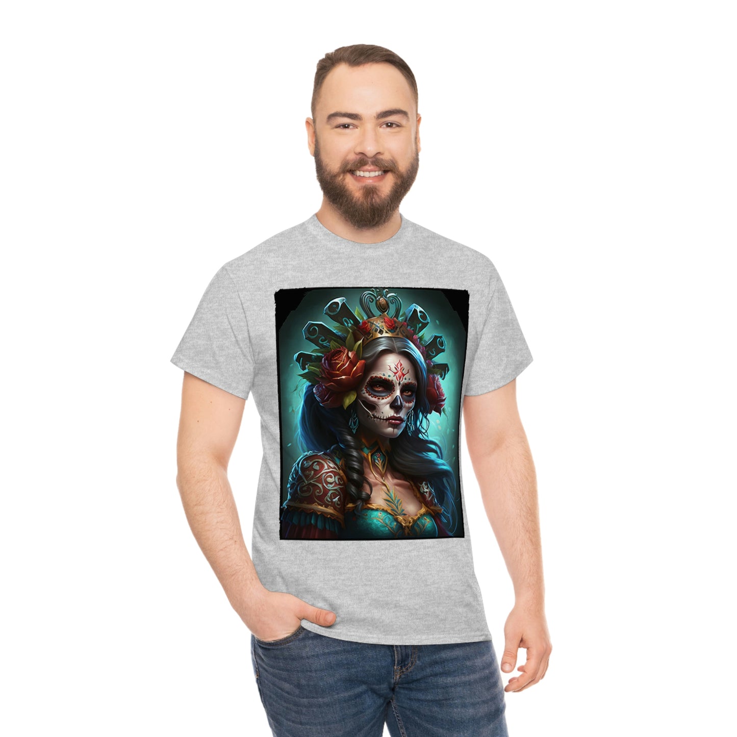 Day Of the Dead - Queen of the Crypt - Unisex Heavy Cotton Tee 34021