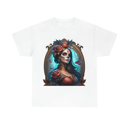 Day Of the Dead - Butterflies - Unisex Heavy Cotton Tee 34043