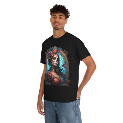 Day Of the Dead - Butterflies - Unisex Heavy Cotton Tee 34043